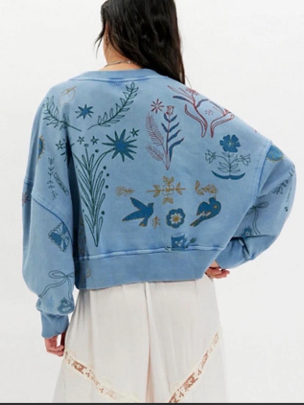 ❌SOLD❌ NWT Free People Gaia Sweatshirt 🔥 - Picture 3 of 5